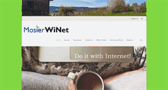 Desktop Screenshot of mosierwinet.com